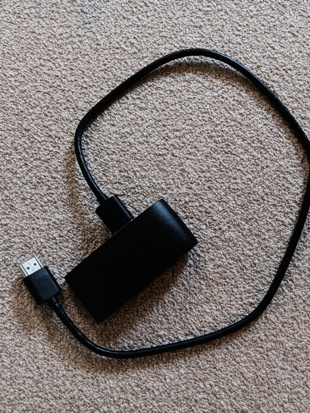 Black HDMI to USB Capture Adapter - Electronics Accessory